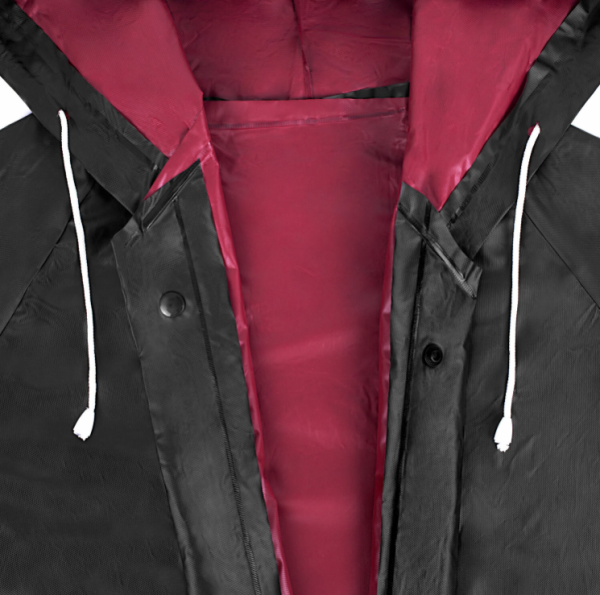 Дождевик - плащ на кнопках виниловый сверхпрочный, размер 50-56, рост 170-185